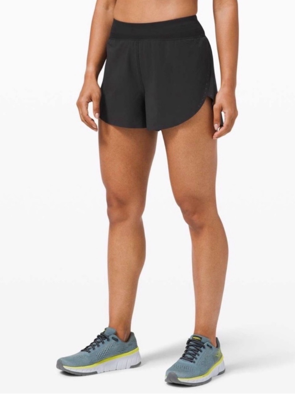 Find Your Pace High-rise Lined Shorts 3" In Black